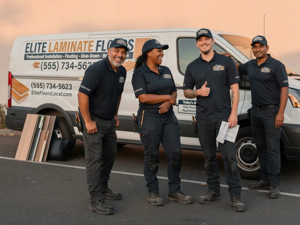Laminate flooring installation company in Meservey, IA
